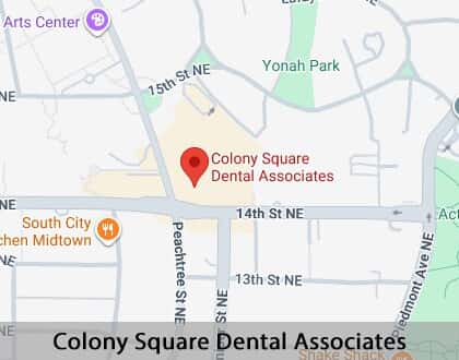 Map image for The Difference Between Dental Implants and Mini Dental Implants in Atlanta, GA